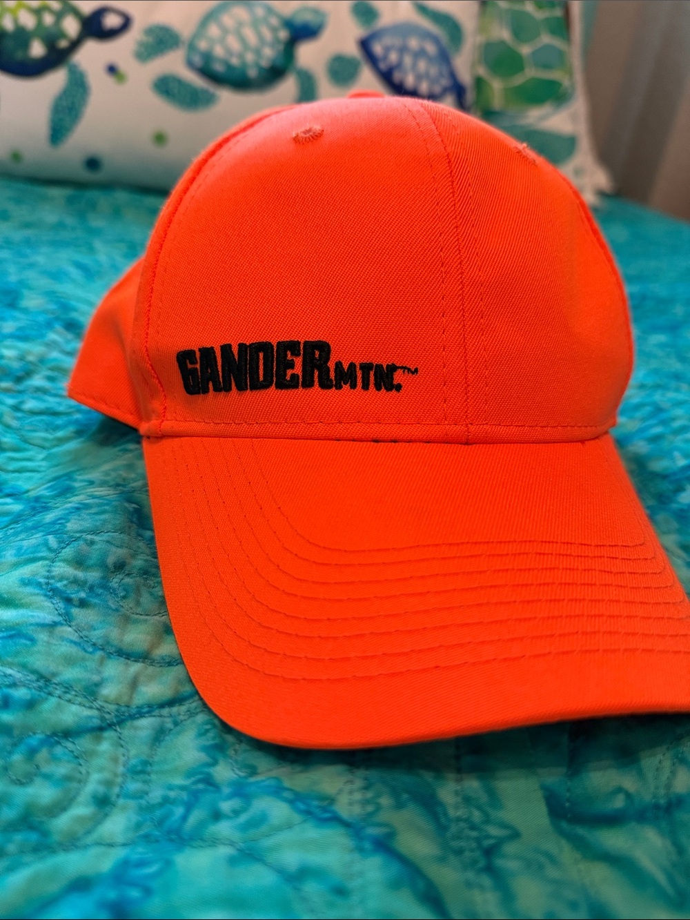 Gander Mountain Bright Orange Embroidered Logo Cap